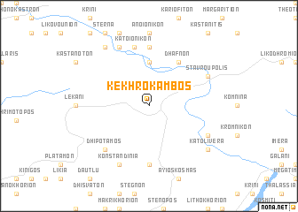 map of Kekhrókambos