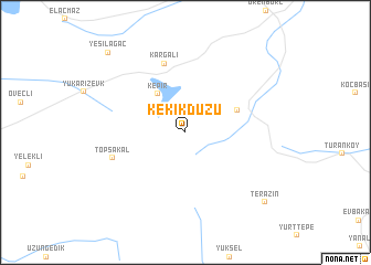 map of Kekikdüzü