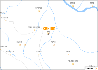 map of Kekior