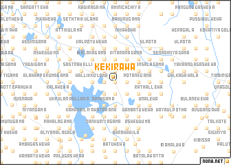 map of Kekirawa