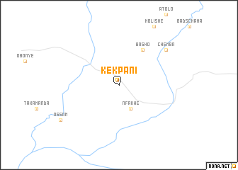 map of Kekpani