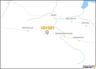 map of Këk-Say