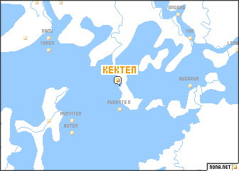 map of Kekten