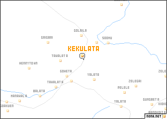 map of Kekulata