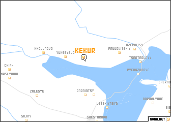 map of Kekur