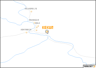 map of Kekur