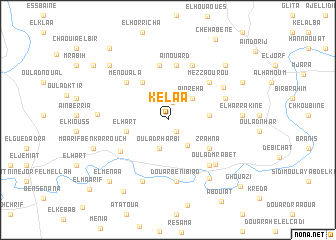 map of Kelaa