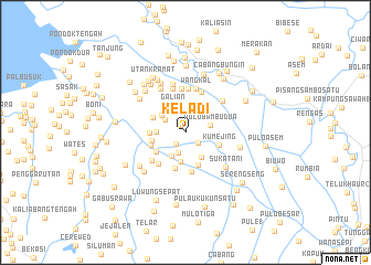 map of Keladi