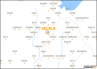 map of Kelala