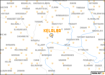 map of Kelalba