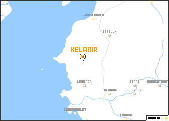 map of Kelanir