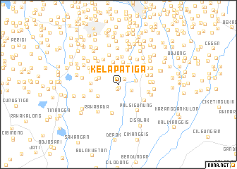 map of Kelapatiga