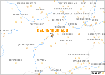 map of Kelāsmadīn-e Do