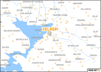 map of Kēlaspī