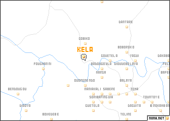 map of Kela