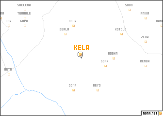 map of Kela