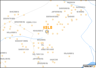 map of Kelā