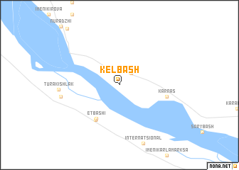 map of Kelʼ-Bash