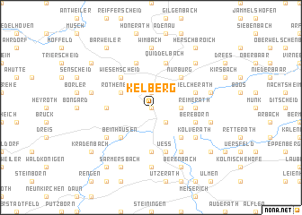 map of Kelberg