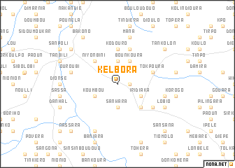 map of Kelbora