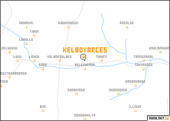 map of Kèlbo Yarcés