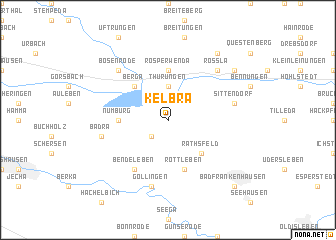 map of Kelbra