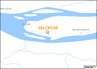 map of Kel\