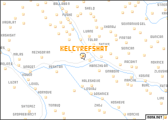 map of Këlcyrë Fshat