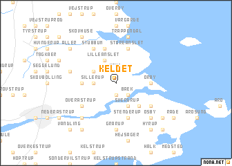 map of Keldet