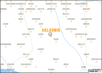 map of Kele Abia