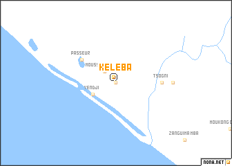 map of Keleba