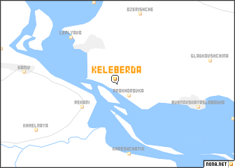 map of Keleberda