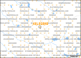 map of Kelegama