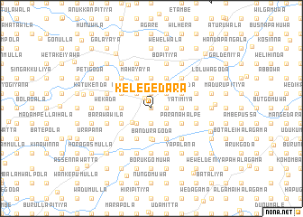 map of Kelegedara