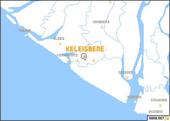 map of Keleigbene