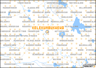 map of Kele Kumbukwewa