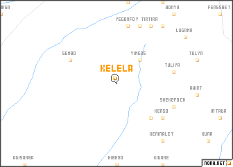 map of Kelela