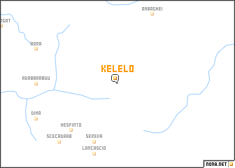 map of Kʼelelo