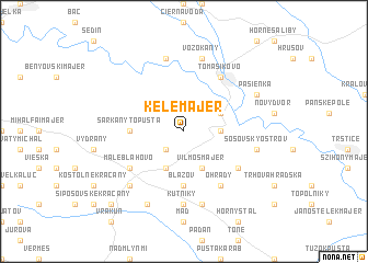 map of Kele Majer