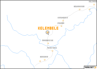 map of Kélèmbélé