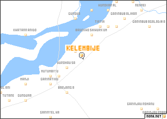 map of Kelembije