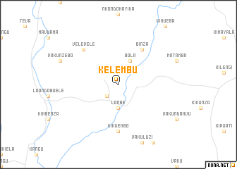 map of Kele-Mbu