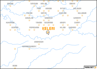 map of Kelemi