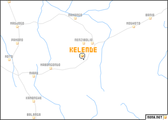 map of Kelende