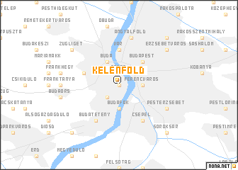 map of Kelenföld