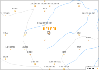 map of Kéléni
