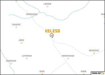 map of Kéléso