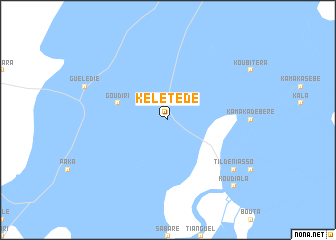 map of Kélétédé