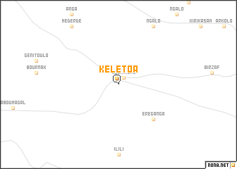 map of Kélétoa