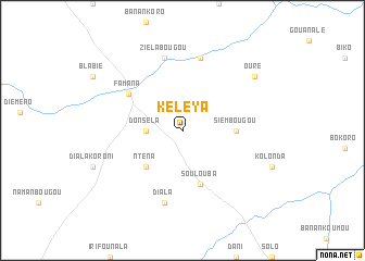 map of Kéléya
